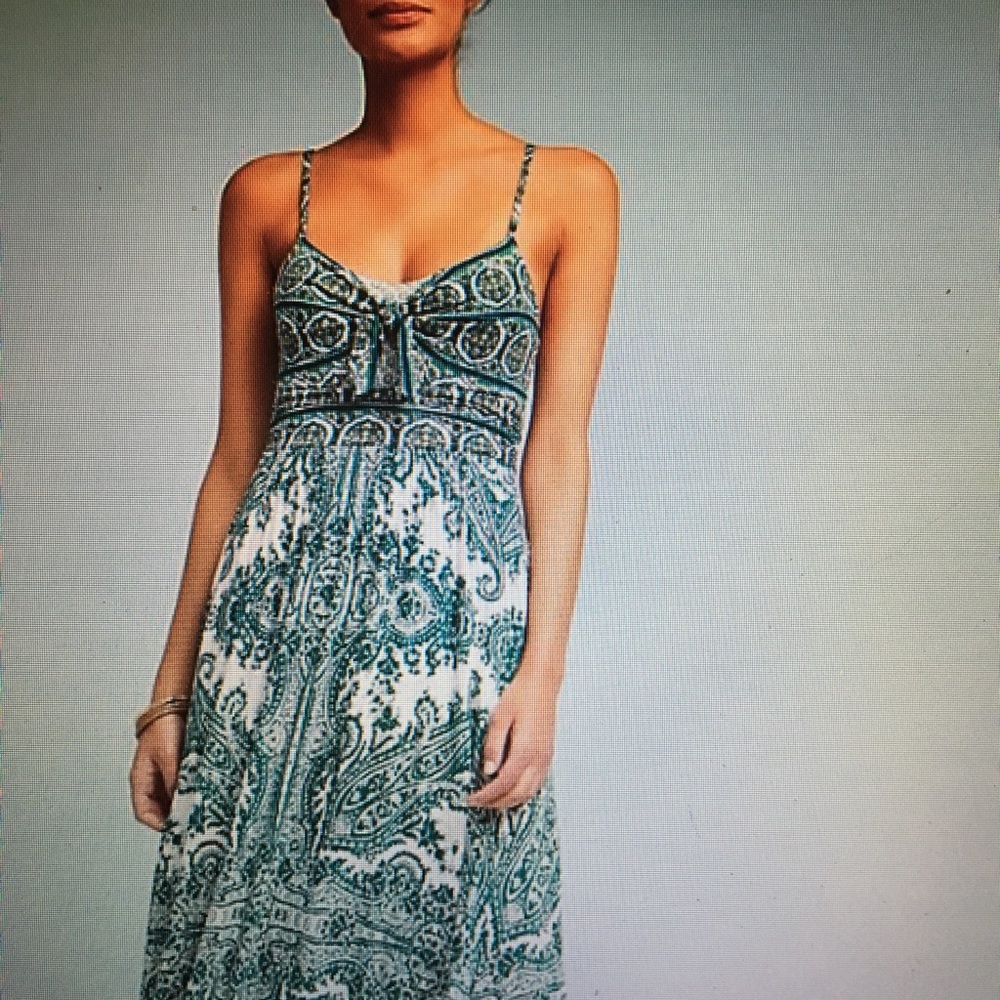 Long dress from this summer Anthropology